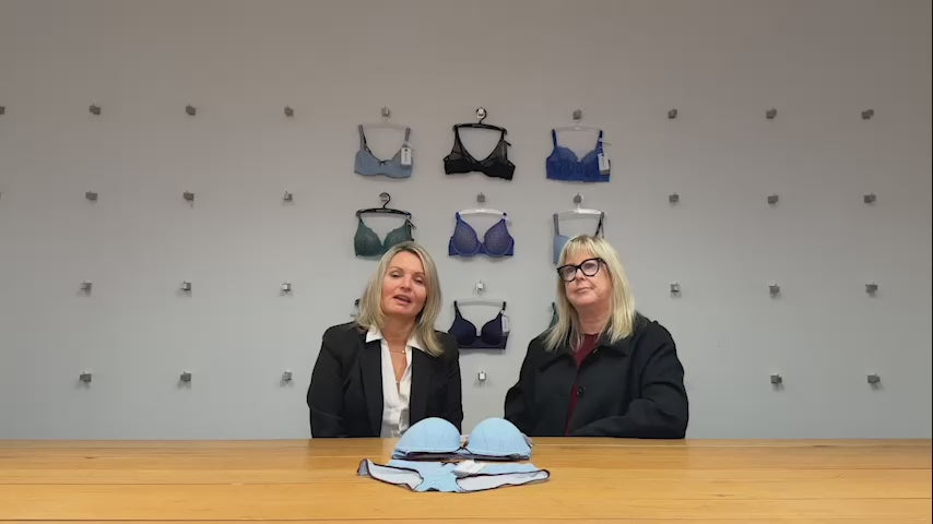 introduction video of ceo of bendon anna johnson and head of design kirsty mckweon showing new bra range harmony 2.0